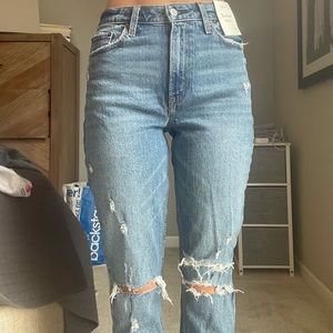 Abercrombie Mom High Rise Jean